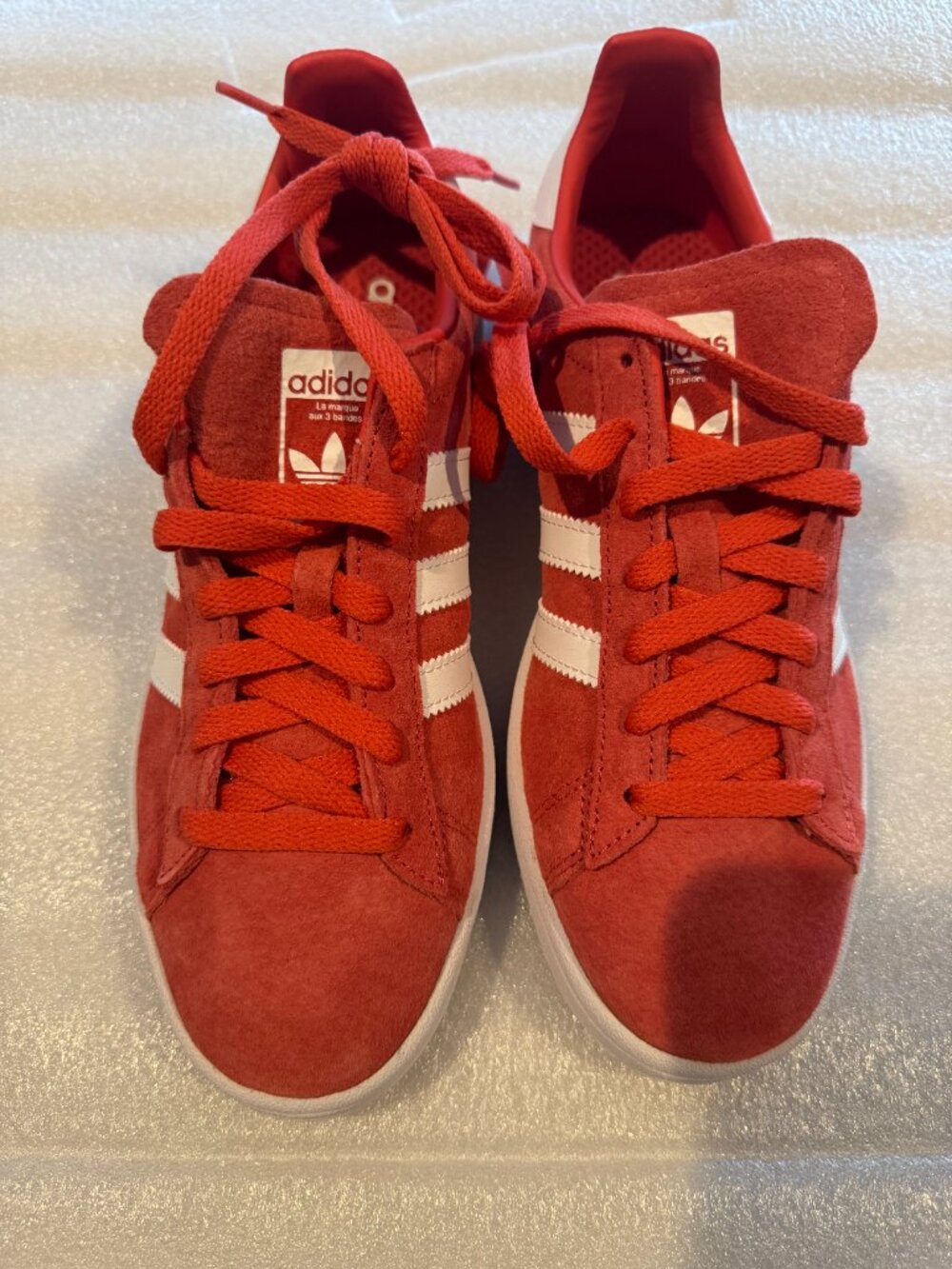 Adidas Originals Red Suede Sneakers – Men’s US 7 / EU 40